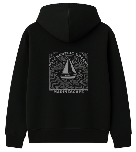 Hoodie Psychedelic Dreams Negro